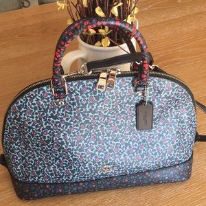 Floral Coach bag